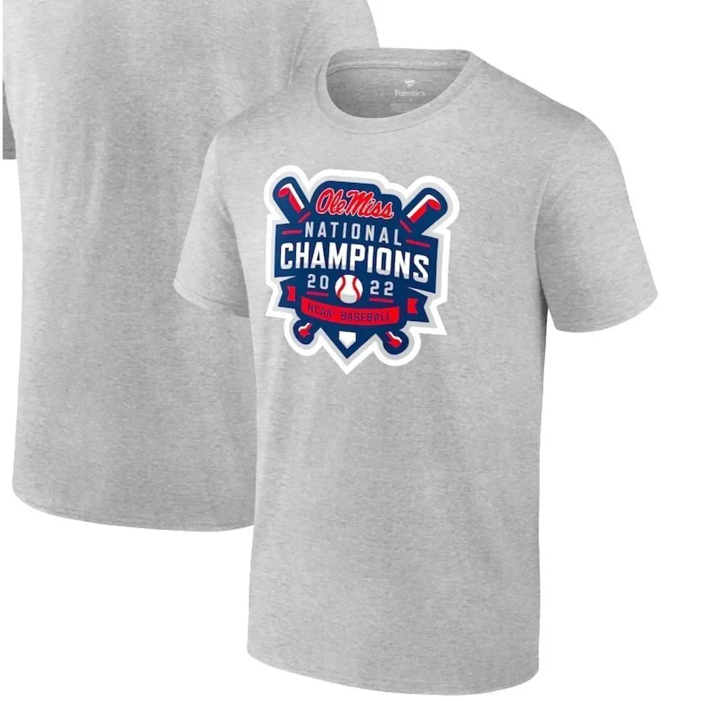Ole Miss Rebels Fanatics NCAA Men's L Baseball College Champions Official Logo